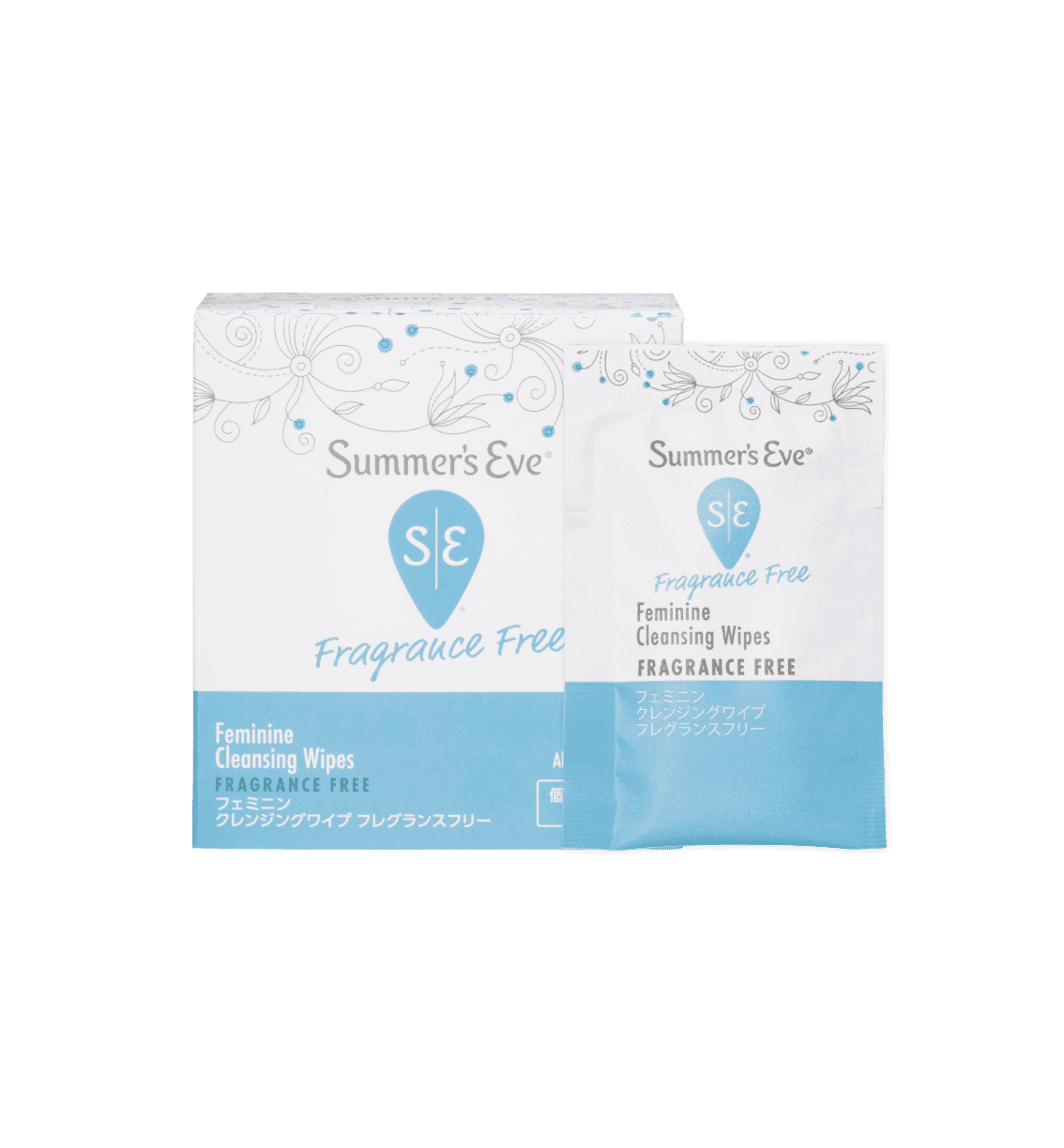 Summer's Eve フェミニンクレンジングワイプ フレグランスフリー